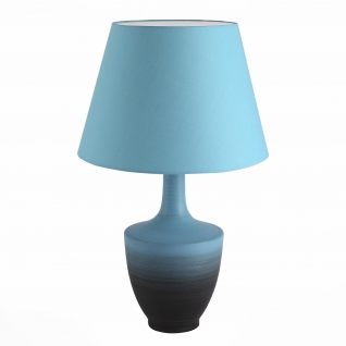 Настольная лампа St Luce Черны, Небесно голубой/Небесно голубой E27 1*60W (из 2-х короб