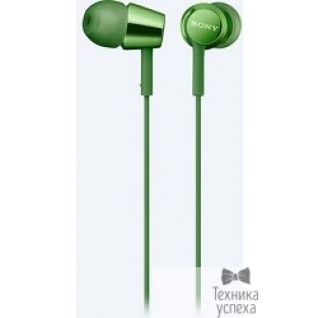 Sony Sony MDREX155APG.E 1.2м зеленый проводные (в ушной раковине)