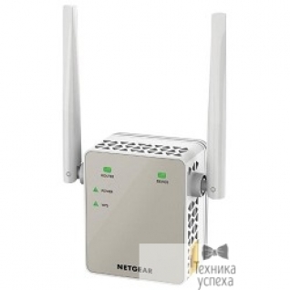 Netgear NETGEAR EX6120-100PES Универсальный повторитель беспроводного сигнала 802.11b/g/n 300 Мбит/с, 1 порт LAN 10/100 Мбит/с