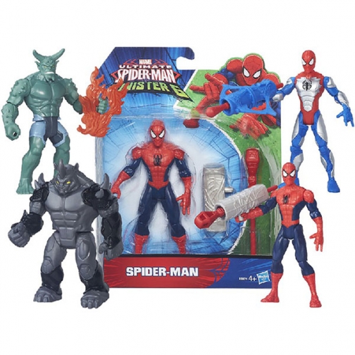 Фигурка Hasbro Spider-Man Hasbro Spider-Man B5758 Фигурки Марвел c орудием сражения 15 см в ассотименте 37604356