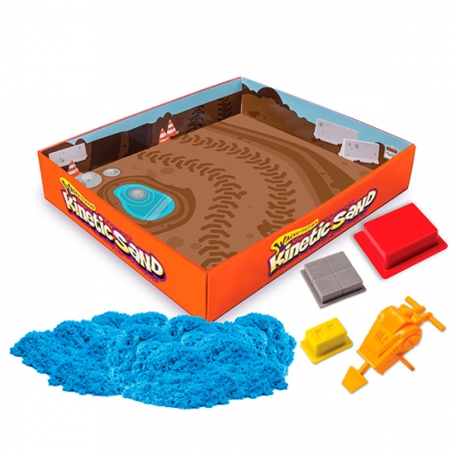 Игровой набор c формочками Kinetic Sand, 285 гр. Spin Master 37723735 1
