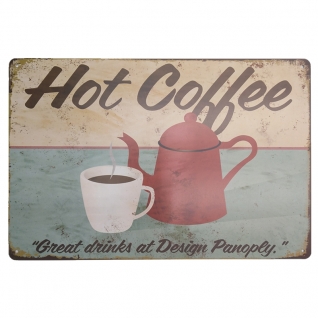 Табличка "Hot Coffee"