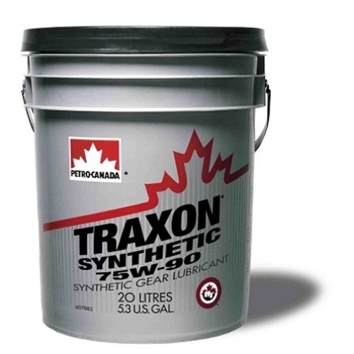 Трансмиссионное масло Petro-Canada TRAXON Synthetic 75W90 20л 37638308