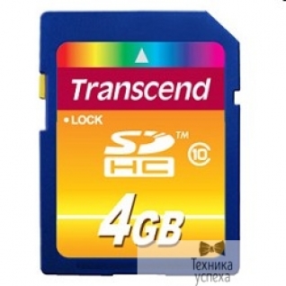 Transcend SecureDigital 4Gb Transcend TS4GSDHC10 SDHC Class 10