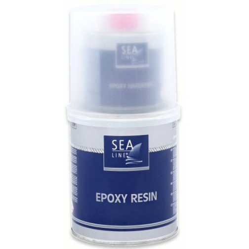 Эпоксидная смола конструкционная Sea-Line Epoxy Resin 0,25л с отвердителем (3636) 37008905