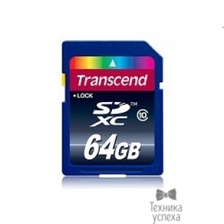 Transcend SecureDigital 64Gb Transcend TS64GSDXC10 SDXC Class 10