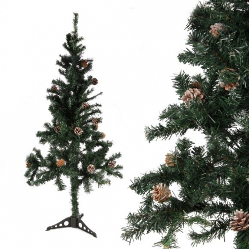 Новогодняя елка с шишками, 150 см Новогодняя сказка 37742220 1