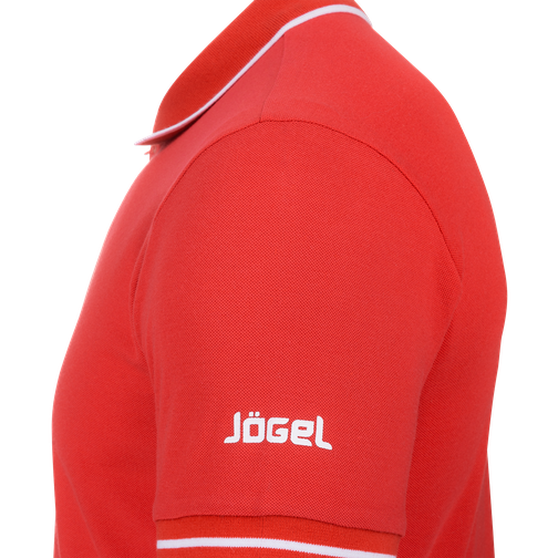 Поло детское Jögel Jpp-5101-021, красный/белый размер YM 42222141
