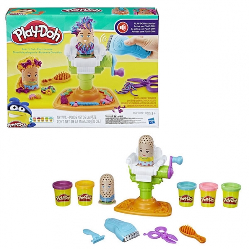 Набор для творчества Hasbro Play-Doh Hasbro Play-Doh E2930 Плей-До "Сумасшедший Парикмахер" 37606474