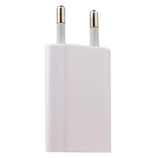 Адаптер питания USB для всех моделей iPhone/ iPad mini/ iPod, 1000 mA мощностью 5 Вт, класс ААА белый Taja 42530375