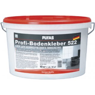 ПУФАС 522 клей для коммерческого линолеума (14кг) / PUFAS 522 Profi-Bodenkleber клей для коммерческого линолеума (14кг) Пуфас