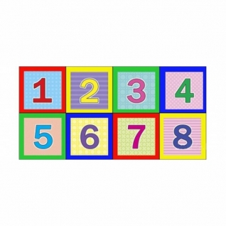 Выдувные кубики "Математика", 8 шт. Рыжий кот
