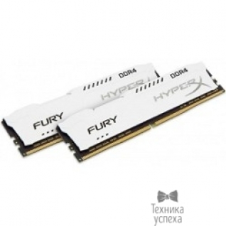 Kingston Kingston DDR4 DIMM 32GB Kit 2x16Gb HX421C14FWK2/32 PC4-17000, 2133MHz, CL14, HyperX Fury White