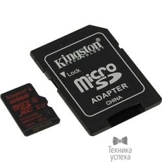 Kingston Micro SecureDigital 128Gb Kingston SDCA3/128GB MicroSDXC Class 10 UHS-I U3, SD adapter