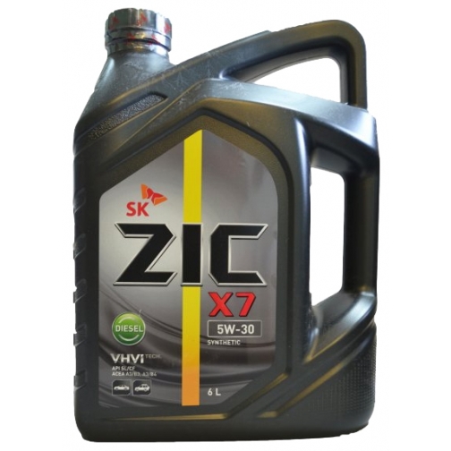 Моторное масло ZIC X7 Diesel CF-4 5W30 6л 5920747