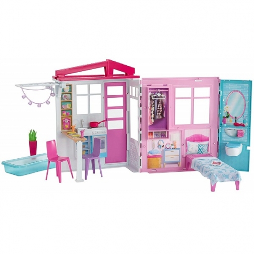 Игровые наборы Mattel Barbie Mattel Barbie FXG54 Барби Раскладной домик 37935574