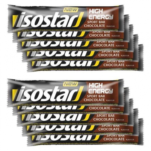Энергетическое питание Isostar Riegel High Energy Chocolate 40 g – 10 шт. 7245946