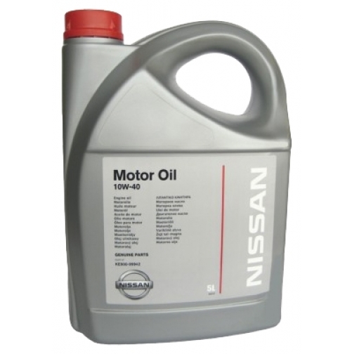 Моторное масло NISSAN 10W40 5л синтетика арт. KE90099942 5926372