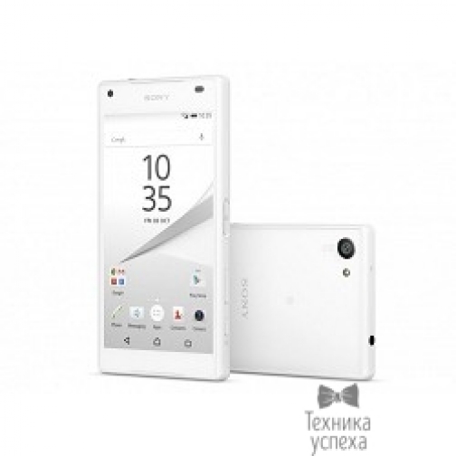 Sony Sony E5823 Xperia Z5 compact White 4.6'' (1280x720)IPS/Snapdragon 810/32Gb/2Gb/3G/23MP+5MP/Android 6.0 1297-9986 5799090