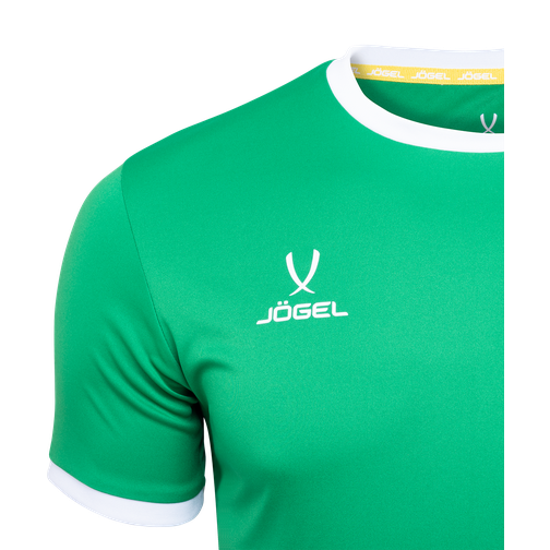 Футболка футбольная Jögel Camp Origin Jft-1020-031, зеленый/белый размер XXL 42474180