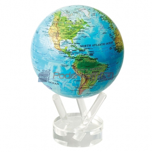 Глобус мобиле с общегеографической картой мира d 12 763821