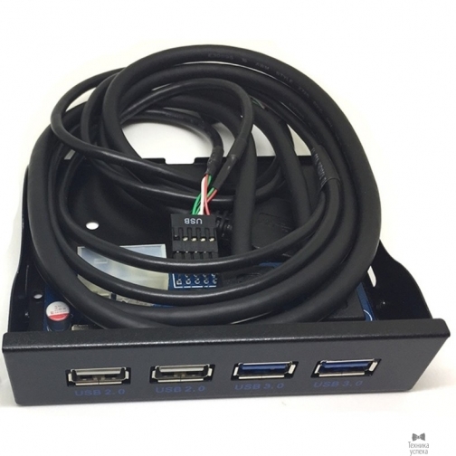 Espada Espada Планка на переднюю панель USB3.0-2 порта + USB2.0-2 порта (EFr4Usb2&3) (41918) 6867858