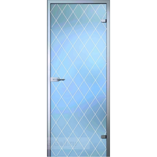 Стеклянная межкомнатная дверь Classic Клеопатра с гравировкой (полотно) 5900478