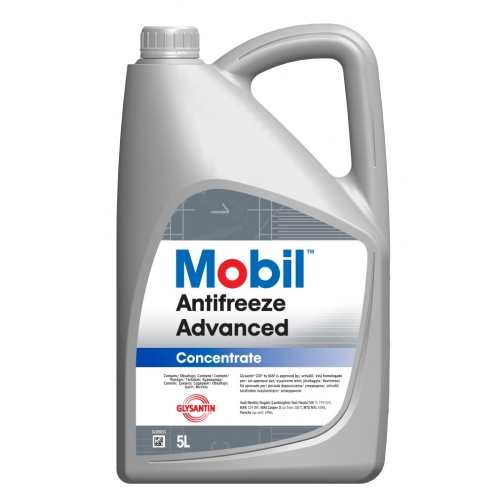 Антифриз MOBIL Antifreeze Advanced, 5 литров 5927386