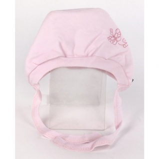 Одежда для малышей "Чепчик с вышивкой", розовая, р. 40 Котенок