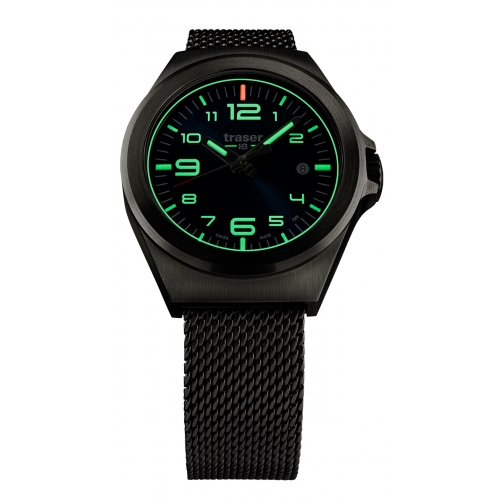 Часы Traser P59 Essential S BlackD, каучуковый ремешок 37933332