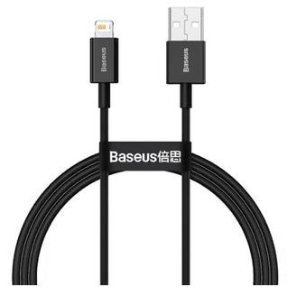 USB дата-кабель Baseus Superior Series Fast Charging Data Cable Lightning 2.4A (CALYS-A01) 1.0м Черный