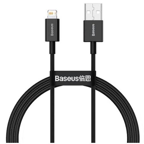 USB дата-кабель Baseus Superior Series Fast Charging Data Cable Lightning 2.4A (CALYS-A01) 1.0м Черный 42848661
