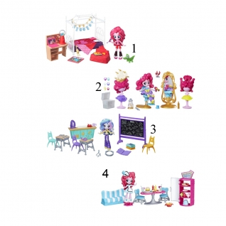 Мини-кукла Equestria Girls "Пижамная вечеринка" с аксессуарами Hasbro