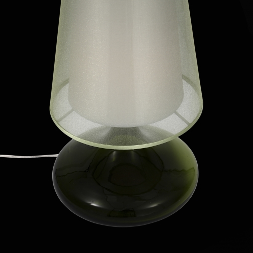Настольная лампа St Luce Хром, Зеленный/Салатовый, Белый E27 1*60W 37397144 3