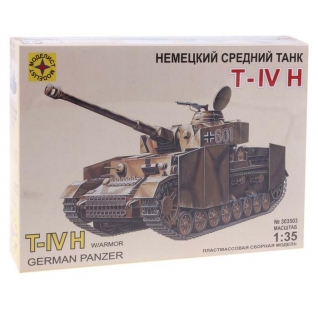 Сборная модель - Немецкий танк T-IV H, 1:35 Моделист