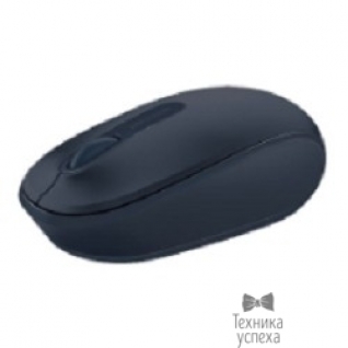 Microsoft Мышь Microsoft Mobile Mouse 1850 оптическая беспроводная USB, синий U7Z-00014