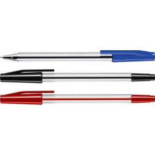 Ручка шариковая ULTRA L-10, в наборе из 3 штук: синяя, черная, красная, пакет, толщина линии 0,25 мм, ErichKrause