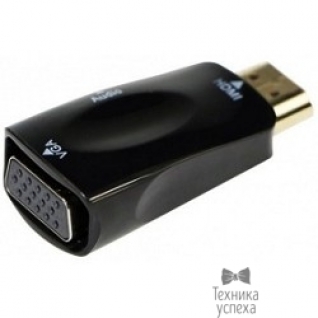 Gembird Gembird Переходник HDMI-VGA Cablexpert, 19M/15F (A-HDMI-VGA-02)