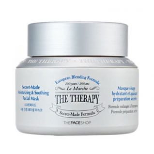 THE FACE SHOP - Маска для лица увлажняющая The Therapy Secret Made Moisturizing&Soothing Facial Mask
