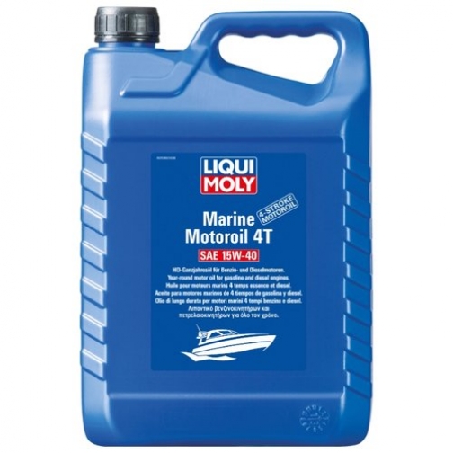Моторное масло Liqui Moly Marine Motoroil 4T 15W40 5л 37639708