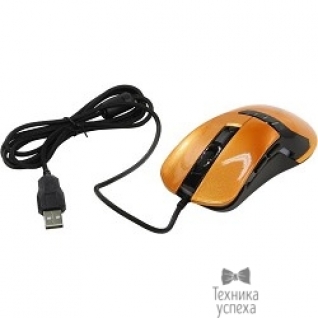 Oklick Oklick 865G черный/оранжевый оптическая (2400dpi) USB игровая (5but) 368644