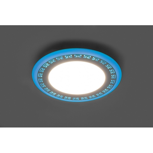 Светильник светодиодный Feron AL2440 9W, 720Lm, белый (4000К) и синий 8167105 1
