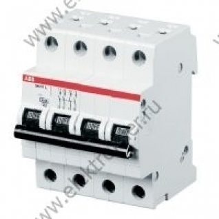 Автоматический выключатель ABB SH204L C63