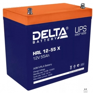 Delta Delta HRL 12-55 X (55 А\ч, 12В) свинцово- кислотный аккумулятор
