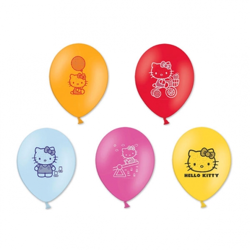 Набор шариков Hello Kitty, 30 см, 5 шт. Belbal 37706004