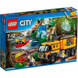 Конструктор Лего "Сити" - Передвижная лаборатория в джунглях LEGO