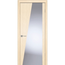 Дверь ульяновская шпонированная Орион со стеклом триплекс