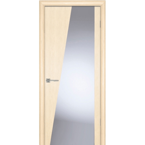 Дверь ульяновская шпонированная Орион со стеклом триплекс 49374