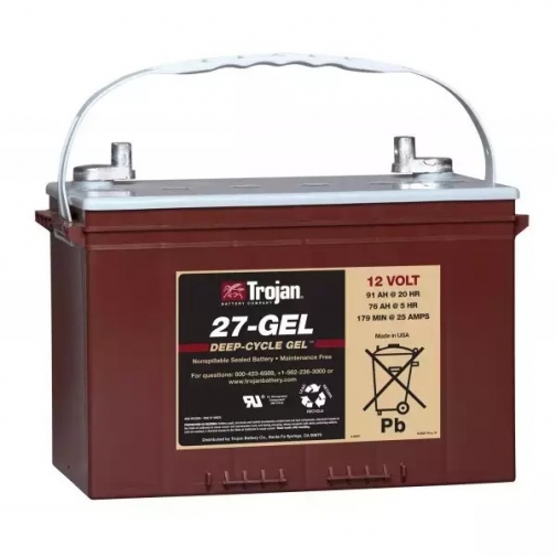 Аккумуляторная батарея глубокого разряда Trojan 27-GEL (76а/ч) 5941782