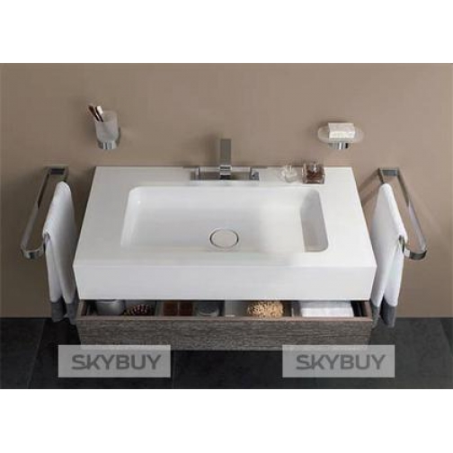 Мебель для ванной Keuco Edition 300 белая/шпон дуба 95 см 37952650 6